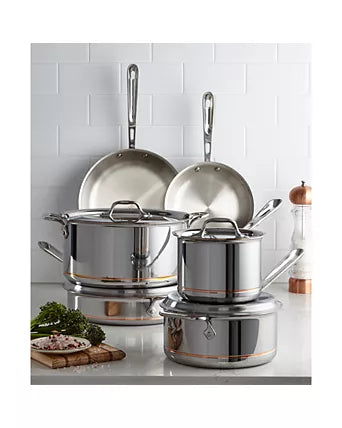 All-Clad Copper Core 5-Ply Bonded 10-Piece Cookware Set